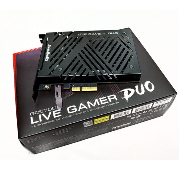 Thiết bị thu hình AverMedia Live Gamer Duo - Dual 1080p Uncompressed Video Capture Card GC570D
