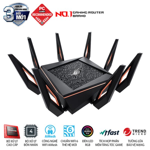 Router Gaming ASUS ROG Rapture GT-AX11000
