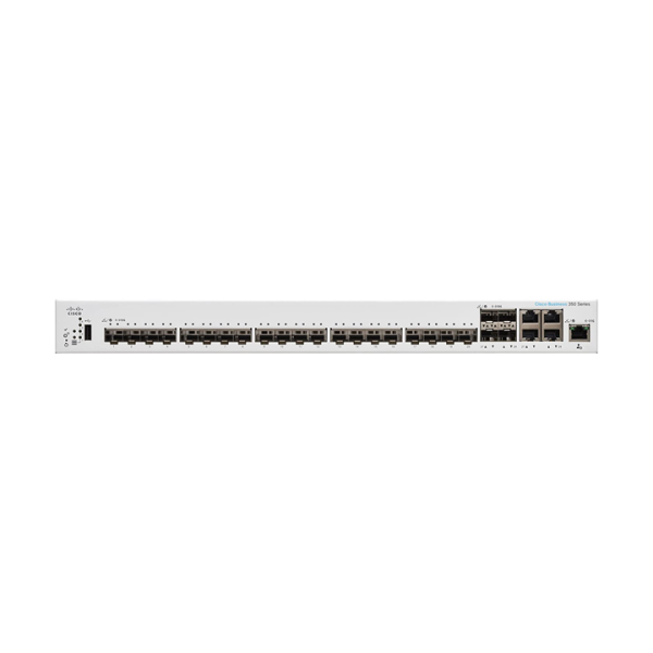 Thiết bị chuyển mạch Cisco CBS350-24XS-EU (20 x 10G SFP + 4 x 10G copper/SFP combo)