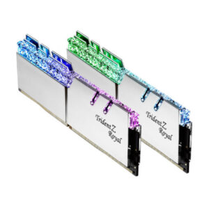 KIT Ram G.SKILL Trident Z Royal RGB DDR4 32GB (16GB x 2) 3000MHz F4-3000C16D-32GTRS