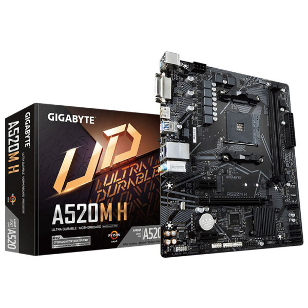 Mainboard Gigabyte A520M H (AMD)