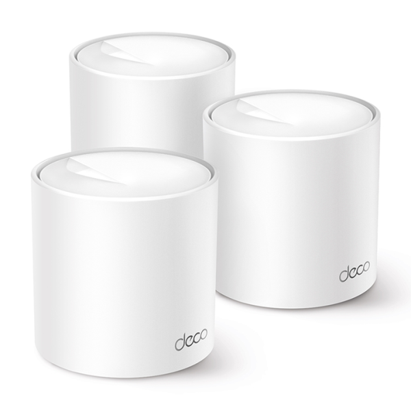 Router WIFI TP-Link Deco X10 Hệ Thống Mesh WiFi 6 Cho Gia Đình AX1500 (3 Pack)