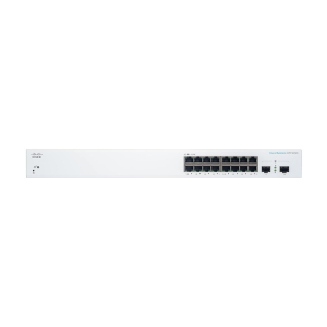 Smart Switch 16 cổng Gigabit Cisco CBS220-16T-2G-EU (16 x 1G RJ45 + 2 x 1G SFP)