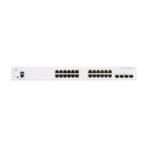 Managed Switch 24 cổng Gigabit + 4 x 10G SFP+ Cisco CBS350-24T-4X-EU