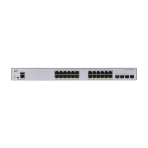 Managed Switch 24 cổng Gigabit PoE 370W + 4 cổng 10Gbps SFP Cisco CBS350-24FP-4X-EU