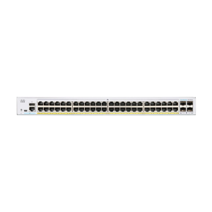 Managed Switch 48 cổng Gigabit PoE 370W + 4 cổng 10Gbps SFP Cisco CBS350-48P-4X-EU