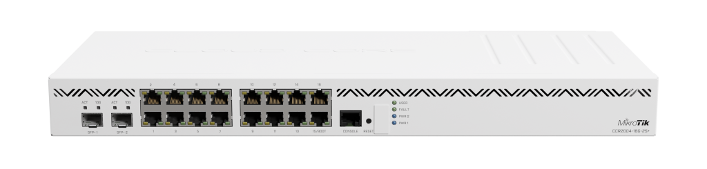 Router cân bằng tải 16 Port MikroTik CCR2004-16G-2S+