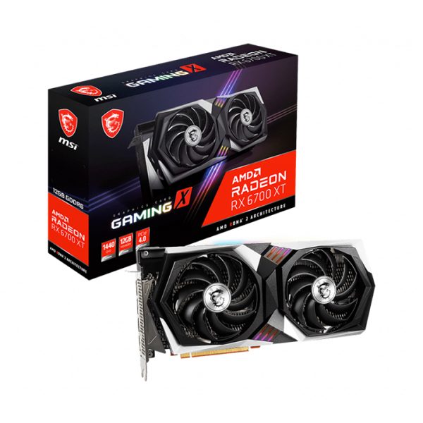 Card màn hình MSI Radeon RX 6700 XT GAMING X 12G