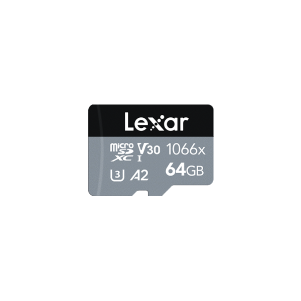 Thẻ nhớ MicroSDXC Lexar 64GB 1066x U3 UHS I A2 LMS1066064G-BNANG