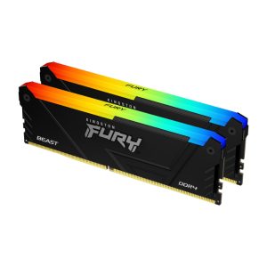 Ram PC Kingston Fury Beast RGB KF436C18BB2AK2/32 32GB (2x16GB) DDR4 3600MHz