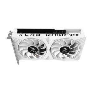 Card màn hình PNY GeForce RTX 4060 8GB OC XLR8 VERTO DF White Edition (VCG40608DFWXPB1-O)