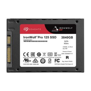 Ổ cứng SSD Seagate IronWolf Pro 125 3840GB SATA III 2.5″ ZA3840NX1A001