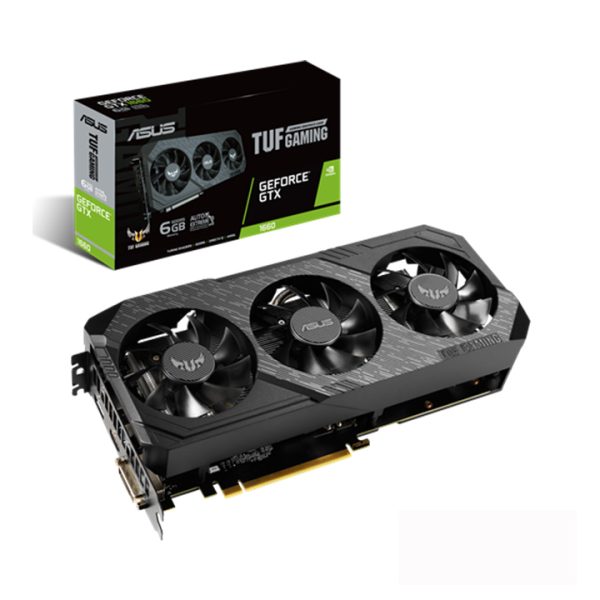 Card màn hình Asus GeForce GTX 1660 6GB GDDR5 TUF Gaming X3 (TUF3-GTX1660-6G-GAMING)