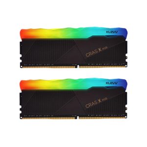 KIT Ram Klevv Cras X 16GB(2x8GB) DDR4 3200Mhz RGB KD48GU880-32A160X
