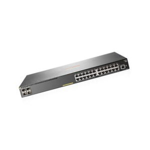 Layer 3 Switch 24 Ports Gigabit  PoE+ 370W, 4 SFP+ Uplink Aruba JL255A 2930F