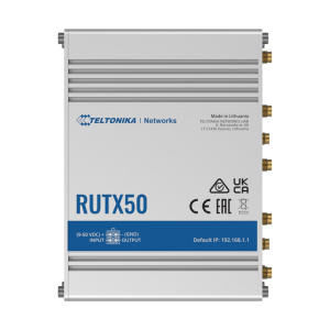 Industrial Router Wi-Fi 5G/4G LTE Dual SIM Teltonika RUTX50