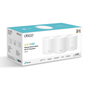 Router WIFI TP-Link Deco X10 Hệ Thống Mesh WiFi 6 Cho Gia Đình AX1500 (1 Pack)