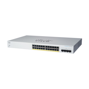 Smart Switch 24 cổng Gigabit PoE 195W Cisco CBS220-24P-4G-EU