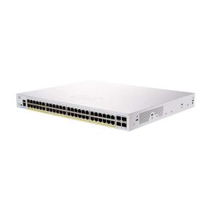 Smart Switch 48 cổng Gigabit PoE 370W + 4 x 1G SFP Cisco CBS250-48P-4G-EU