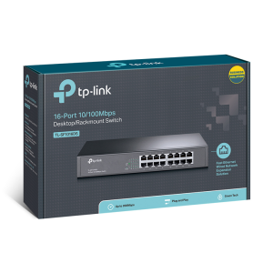 Switch chia mạng 16 cổng 10/100Mbps 13 inch TP-Link TL-SF1016DS