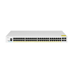 Managed Switch 48 cổng Gigabit PoE 370W + 4 cổng 1G SFP Cisco CBS350-48P-4G-EU