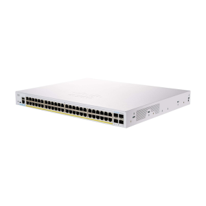 Managed Switch 48 cổng Gigabit PoE 740W + 4 cổng 10Gbps SFP Cisco CBS350-48FP-4X-EU