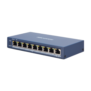 Switch 8 cổng LAN 100Mbps PoE và 1 cổng LAN Gigabit Hikvision DS-3E1309P-EI