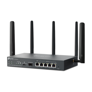 Router VPN Omada 4G+ Cat6 Wi-Fi 6 AX3000 TP-Link ER706W-4G