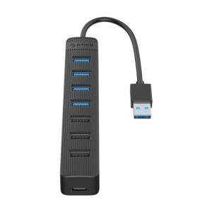 Bộ chia USB HUB 7 cổng USB 3.0 ORICO TWU3-7A-BK