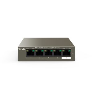 Switch PoE 5 cổng 10/100Mbps TENDA TEF1105P-4-63W