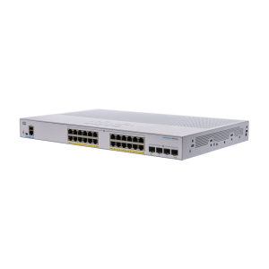 Smart Switch 24 cổng Gigabit PoE 370W + 4 x 1G SFP Cisco CBS250-24FP-4G-EU