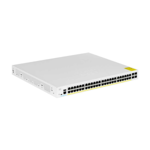 Managed Switch 48 cổng Gigabit PoE 370W + 4 cổng 1G SFP Cisco CBS350-48P-4G-EU