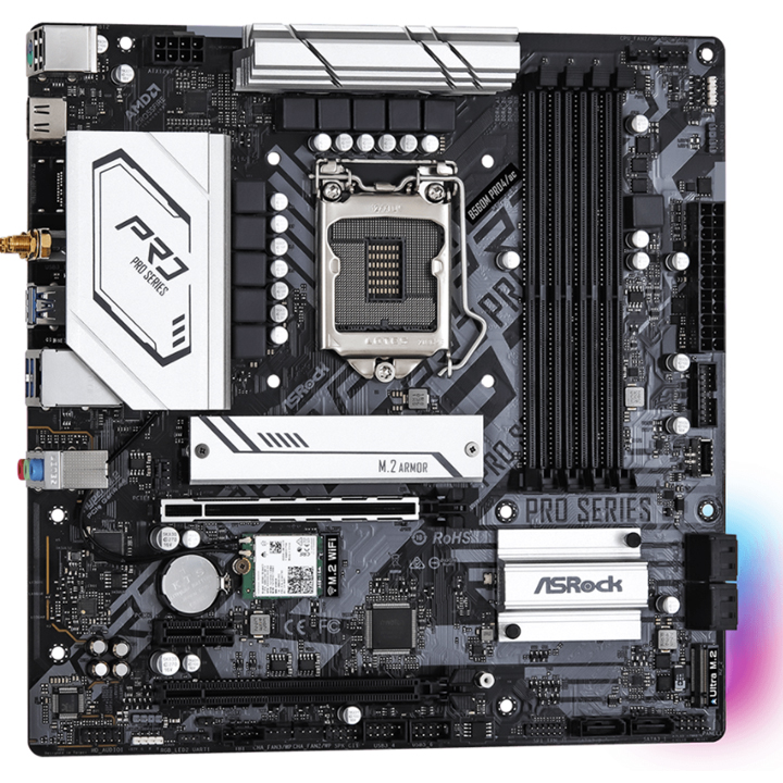 Настройка подсветки asrock b560m