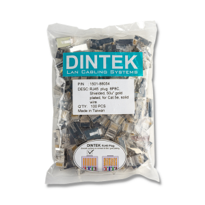 Đầu mạng chống nhiễu CAT.5e FTP DINTEK 1501-88054 (100 Cái)