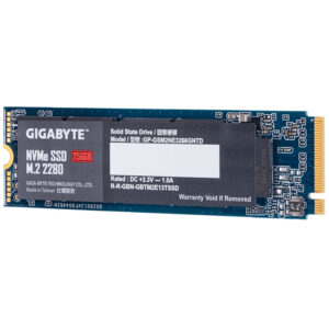 Ổ Cứng SSD Gigabyte 256GB M.2 2280 PCle NVMe Gen3 x4 GP-GSM2NE3256GNTD