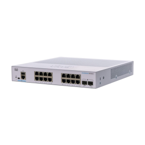 Managed Switch 16 cổng Gigabit + 2 x 1G SFP Cisco CBS350-16T-2G-EU
