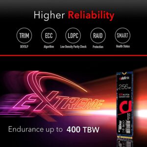 SSD Addlink S70 256GB M.2 2280 PCIe GEN3x4 NVMe