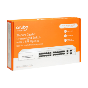 Switch Instant On 1430 26 Port Gigabit + 2 x 1G SFP Aruba R8R50A