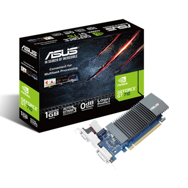 Card màn hình Asus GeForce GT 710 1GB GDDR5 (GT710-SL-1GD5-BRK)
