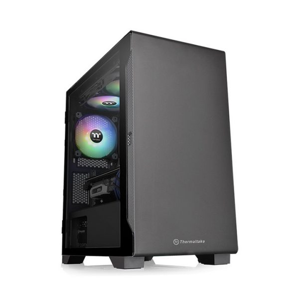 Case Thermaltake S100 Tempered Glass Micro Chassis CA-1Q9-00S1WN-00