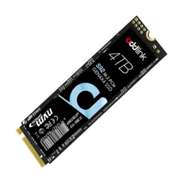 SSD Addlink S92 4TB M.2 2280 PCIe GEN4x4 NVMe QLC