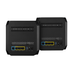 Router Mesh Wi-Fi 6 Ba băng tần chuẩn AX11000 ASUS ROG Rapture GT6 (B-2-PK)