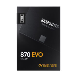 Ổ Cứng SSD SamSung 870 EVO 2TB  2.5inch SATA 3 MZ-77E2T0BW