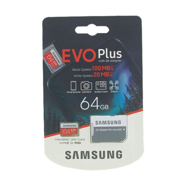 Thẻ nhớ MicroSD SamSung EVO Plus 64GB MB-MC64HA/APC