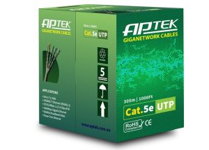 Cáp mạng CAT5e UTP 305m APTEK 530-1101-1