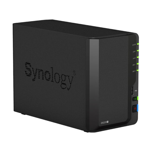 Thiết Bị Lưu Trữ Nas Synology 2 Bays Ds220+ - Hugotech - Beat The Lowest  Price