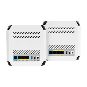 Router Mesh Wi-Fi 6 Ba băng tần chuẩn AX11000 ASUS ROG Rapture GT6 (W-2-PK)