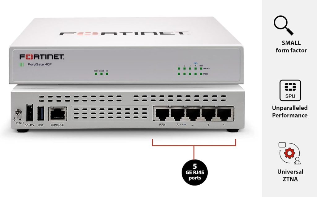 Tường lửa Firewall Fortinet FortiGate FG-40F