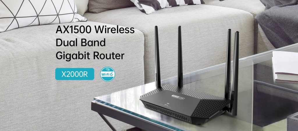 Router Wi-Fi 6 băng tần kép AX1500 TOTOLINK X2000R