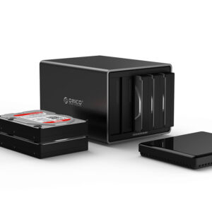 Box ổ cứng ORICO 3.5" 5 khe cắm SATA 3 USB 3.0 Type B NS500U3-BK